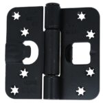 Buva Scharnier Atlas Inside 89x89 mm SKG**® Draairichting 1+3 Zwart