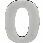 BASICS Huisnummer LBHN100-0 PVD Mat RVS