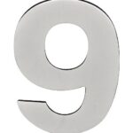 BASICS Huisnummer LBHN100-9 PVD Mat RVS