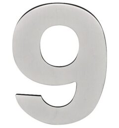 BASICS Huisnummer LBHN100-9 PVD Mat RVS