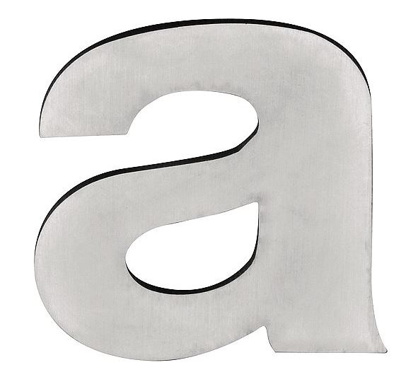 BASICS Huisnummer LBHN100-A PVD Mat RVS