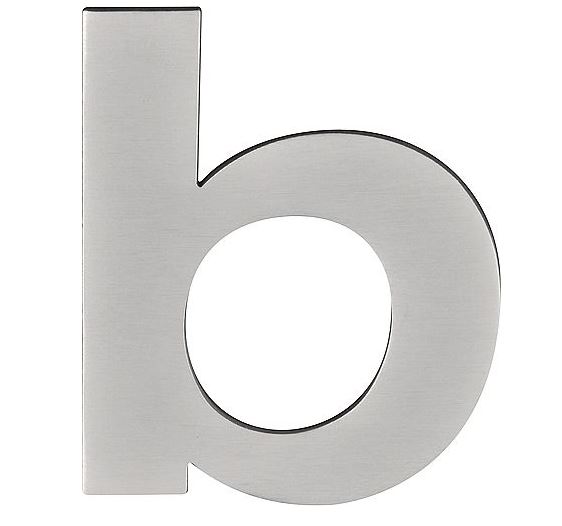 BASICS Huisnummer LBHN100-B PVD Mat RVS
