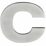 BASICS Huisnummer LBHN100-C PVD Mat RVS