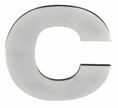 BASICS Huisnummer LBHN100-C PVD Mat RVS