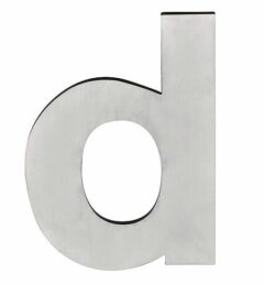 BASICS Huisnummer LBHN100-D PVD Mat RVS