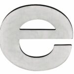 BASICS Huisnummer LBHN100-E PVD Mat RVS