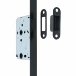 Cabana Roble magneet vrij & bezet slot zwarte voorplaat