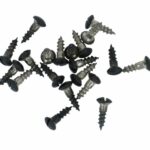 20 Houtschroeven Timeless 3,5x12 Zwart