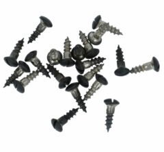 20 Houtschroeven Timeless 3,5x12 Zwart