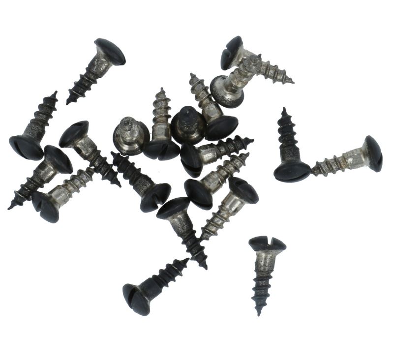 20 Houtschroeven Timeless 3,5x12 Zwart