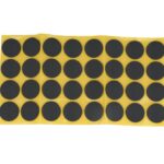 32 Zelfklevende Antislip Voetjes Ø 26 mm X 2,5 mm Zwart