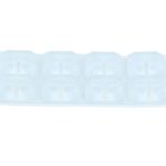 8 Zelfklevende Voetjes PU Transparant 18 X 18 X 7,5 mm