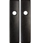 AXA Curve Klik Schild Blind Aluminium Zwart