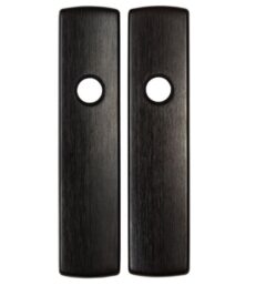 AXA Curve Klik Schild Blind Aluminium Zwart