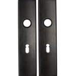 AXA Curve Klik Schild SL56 Aluminium Zwart