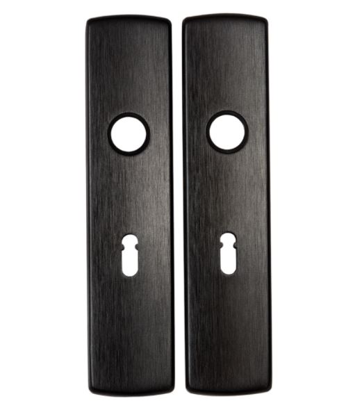 AXA Curve Klik Schild SL56 Aluminium Zwart