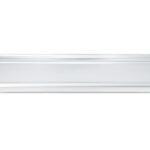 AXA Briefplaat Curve Plus Aluminium F1 geanodiseerd