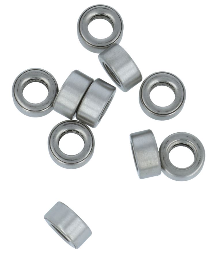 10 Lagers voor kogellagerscharnieren RVS 76x76