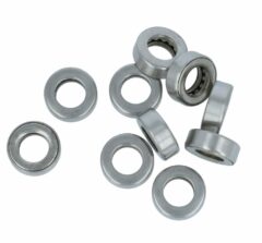 10 Lagers voor 3 mm scharnieren RVS 89x89