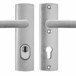 AXA kortschild veiligheidsbeslag PC72 SKG*** met kerntrekbeveiliging kruk/kruk