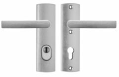 AXA kortschild veiligheidsbeslag PC72 SKG*** met kerntrekbeveiliging kruk/kruk