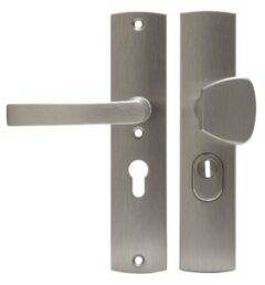 Axa Curve Plus RVS-Look Veiligheidsbeslag PC55 Greep/kruk met kerntrekbeveiliging SKG***