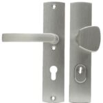 Axa Curve Plus RVS-Look Veiligheidsbeslag PC72 Greep/kruk met kerntrekbeveiliging SKG***