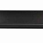 AXA Briefplaat Met Naamplaat Aluminium Zwart geanodiseerd