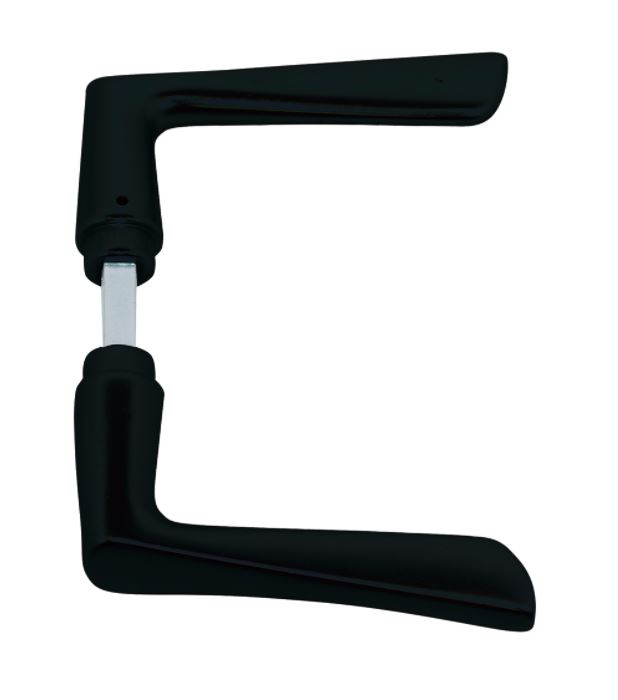 AXA Deurkruk Vlinder Aluminium Zwart