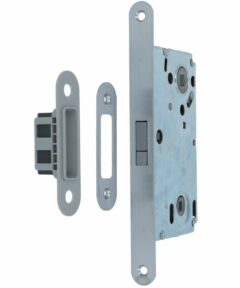 Magneet vrij- bezetslot 90mm Met Chroom gesatineerde Voorplaat
