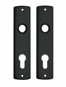 AXA Schilden Curve PC72 Aluminium Zwart