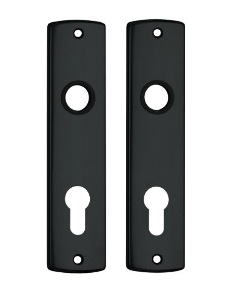 AXA Schilden Curve PC72 Aluminium Zwart