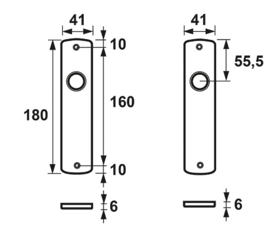 AXA Schilden Curve Blind Aluminium Zwart