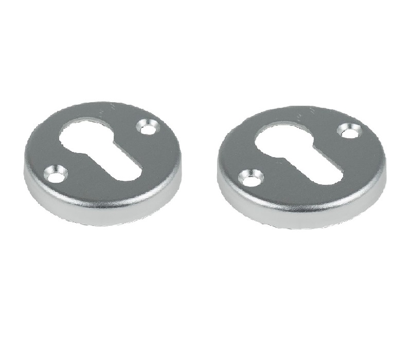 2 PC-Plaatjes Ami Rond Aluminium F1