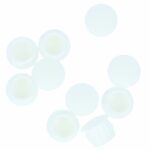 10 Afdekkapjes voor deurkozijnen 11,1 X 13,5 Wit
