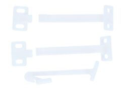 3 Starx kindersluitingen voor keukenkastjes 65 mm wit