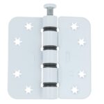 AXA Smart Easyfix Scharnier 89x89 mm wit gelakt