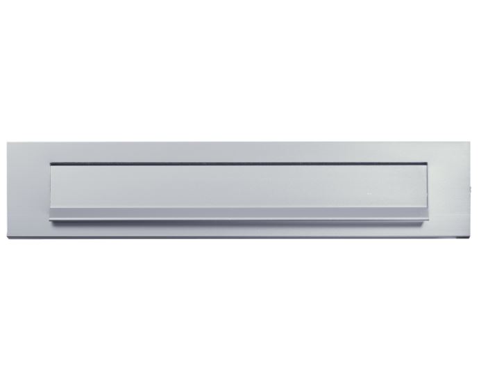 AXA briefplaat 6205 Aluminium F1