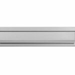 AXA briefplaat 6205 Aluminium Geslepen F1