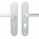 AXA Oval Plus veiligheidsbeslag PC72 SKG*** met kerntrekbeveiliging kruk/kruk