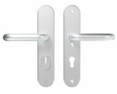 AXA Oval Plus veiligheidsbeslag PC72 SKG*** met kerntrekbeveiliging kruk/kruk