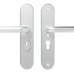 AXA Oval Plus veiligheidsbeslag PC55 SKG*** met kerntrekbeveiliging kruk/kruk