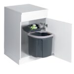 Afvalemmer Euroflexx 35 Liter Grijs