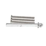 AXA Wisselstift 90x8mm en set bouten M6x80