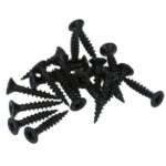 20 stuks Zwarte Schroeven Pozy Drive 3.5 x 20 mm