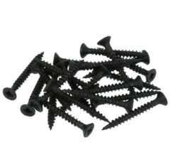 20 stuks Zwarte Schroeven Pozy Drive 4.0 x 35 mm