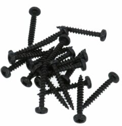 20 stuks Zwarte Schroeven CK Pozy Drive 4.0 x 30 mm