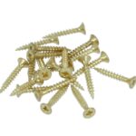 20 stuks Messing Schroeven Pozy Drive 3.0 x 20 mm