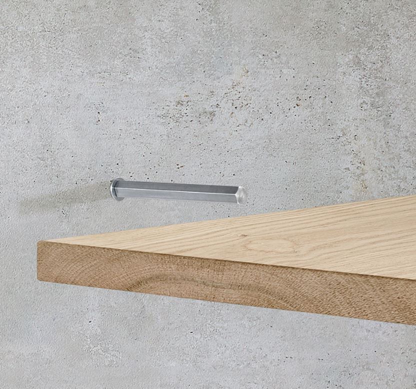 Blinde plankdrager Strongfix Ø9x135 mm verzinkt