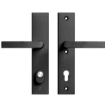 AXA Edge Plus veiligheidsbeslag PC92 SKG*** met kerntrekbeveiliging kruk/kruk Zwart